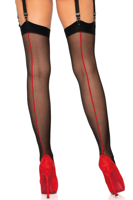 Monique Sheer Backseam Stockings