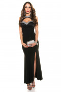 Red Carpet Look Evening Dress with Lace