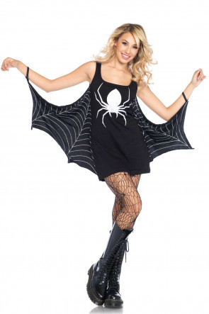 Jersey Spiderweb Dress