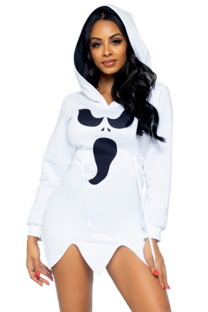 Ghost fleece hoodie