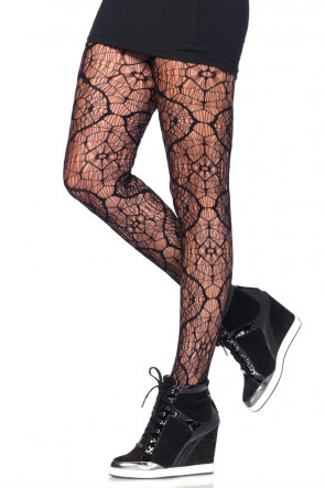 Stained Glass Web Pantyhose
