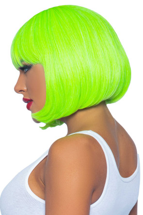 Neon Short Bob Wig