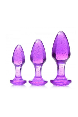Shimmering Gem Set Purple