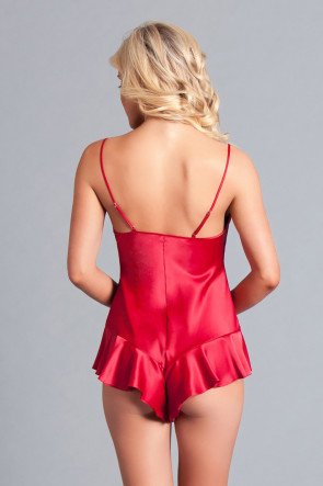 Martina Romper Red