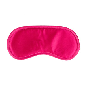 Pink Satin Eye Mask