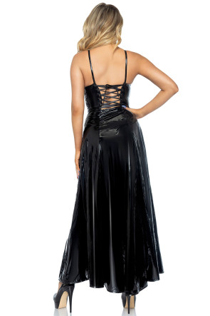 Vinyl ball gown