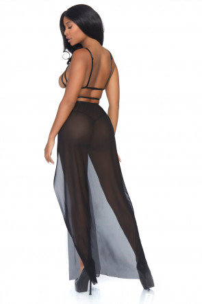 Cage Maxi Dress and G-string