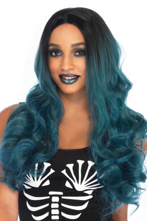 Blended 2-tone Long Wavy Wig