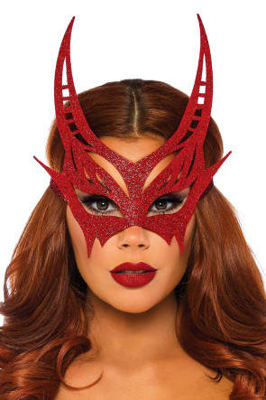 Glitter Devil Mask