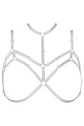 Venetian Mirror Strappy Deluxe - Harness White